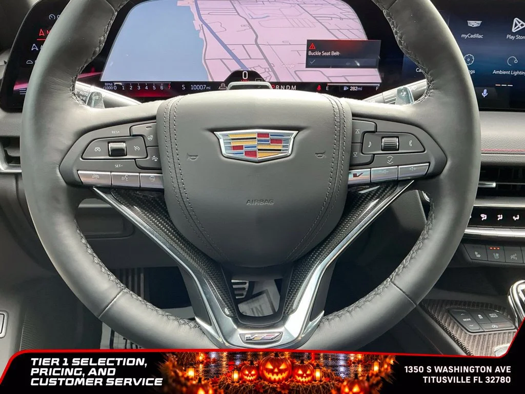 Used 2025 Coastal Blue Metallic Cadillac V-Series image 39