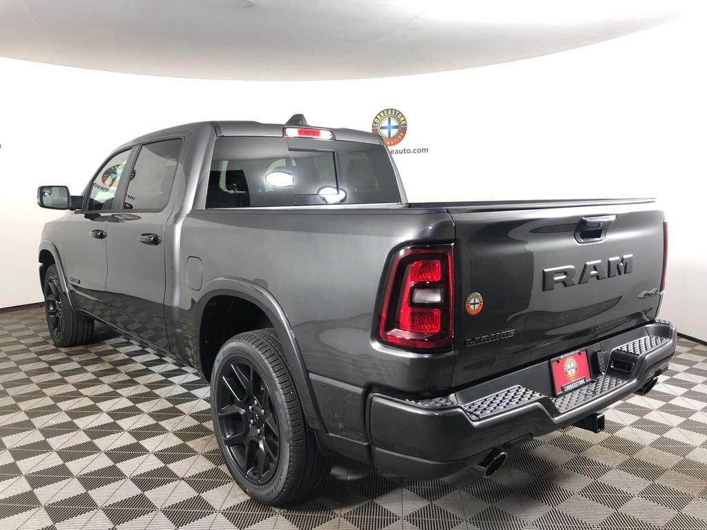 New 2026 Granite Crystal Metallic Clear-Coat Exterior Paint RAM Laramie image 39