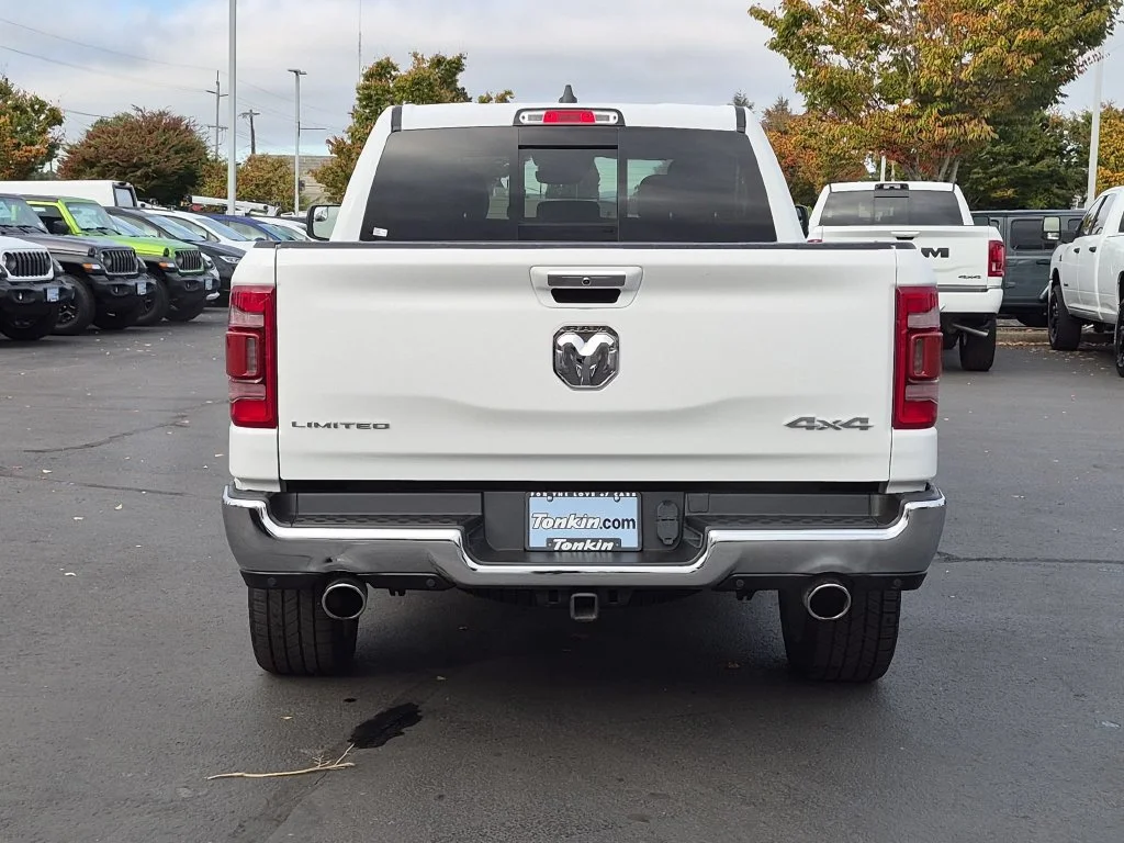 Used 2022 Bright White Clearcoat Ram Limited image 5
