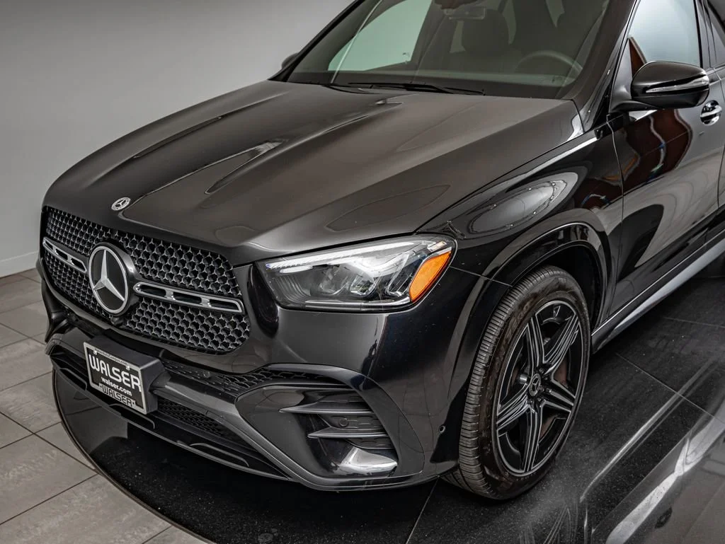 Used 2025 Obsidian Black Metallic Mercedes-Benz GLE 350 image 14