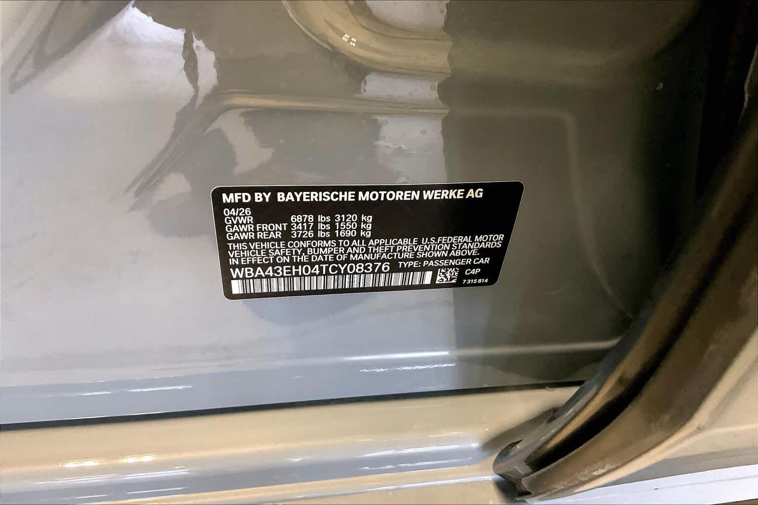 New 2026 Brooklyn Grey Metallic BMW 750e xDrive image 18