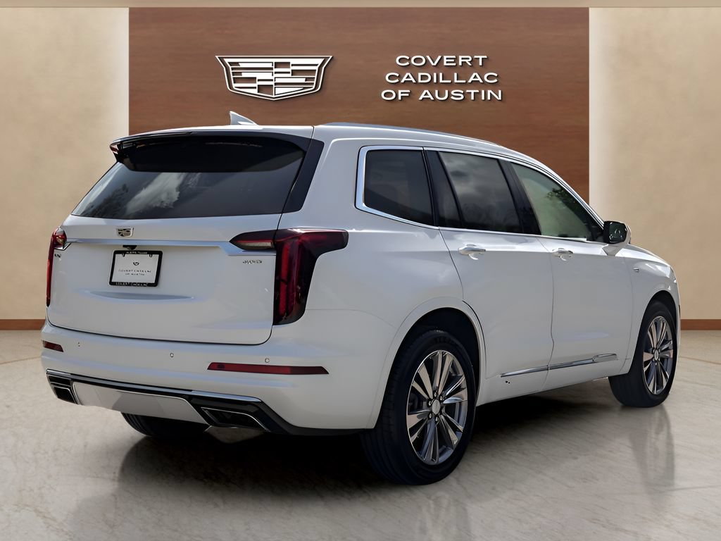Used 2023 CRYSTAL WHITE TRICOAT Cadillac FWD Premium Luxury image 4
