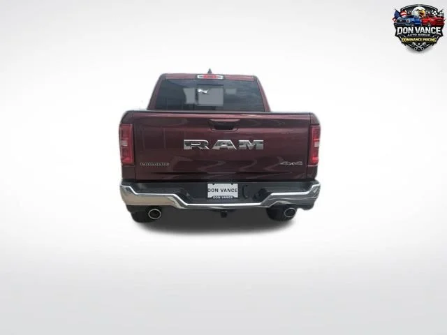 New 2026 Delmonico Red Pearl-Coat Exterior Paint RAM Laramie image 4