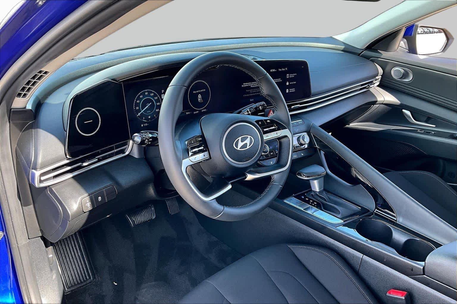 Used 2024 Intense Blue Hyundai SEL image 18