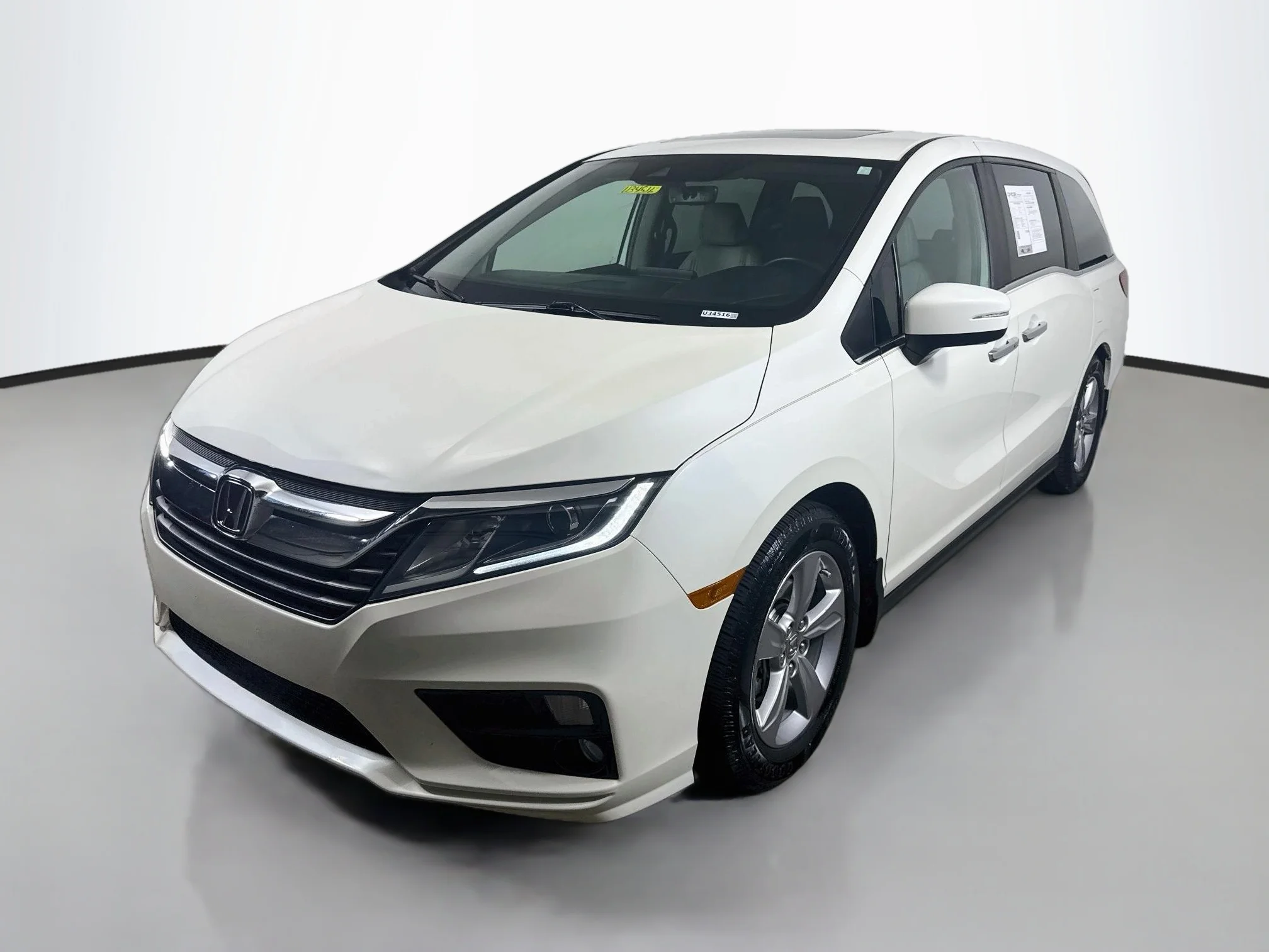 Used 2019 White Diamond Pearl Honda EX-L image 3