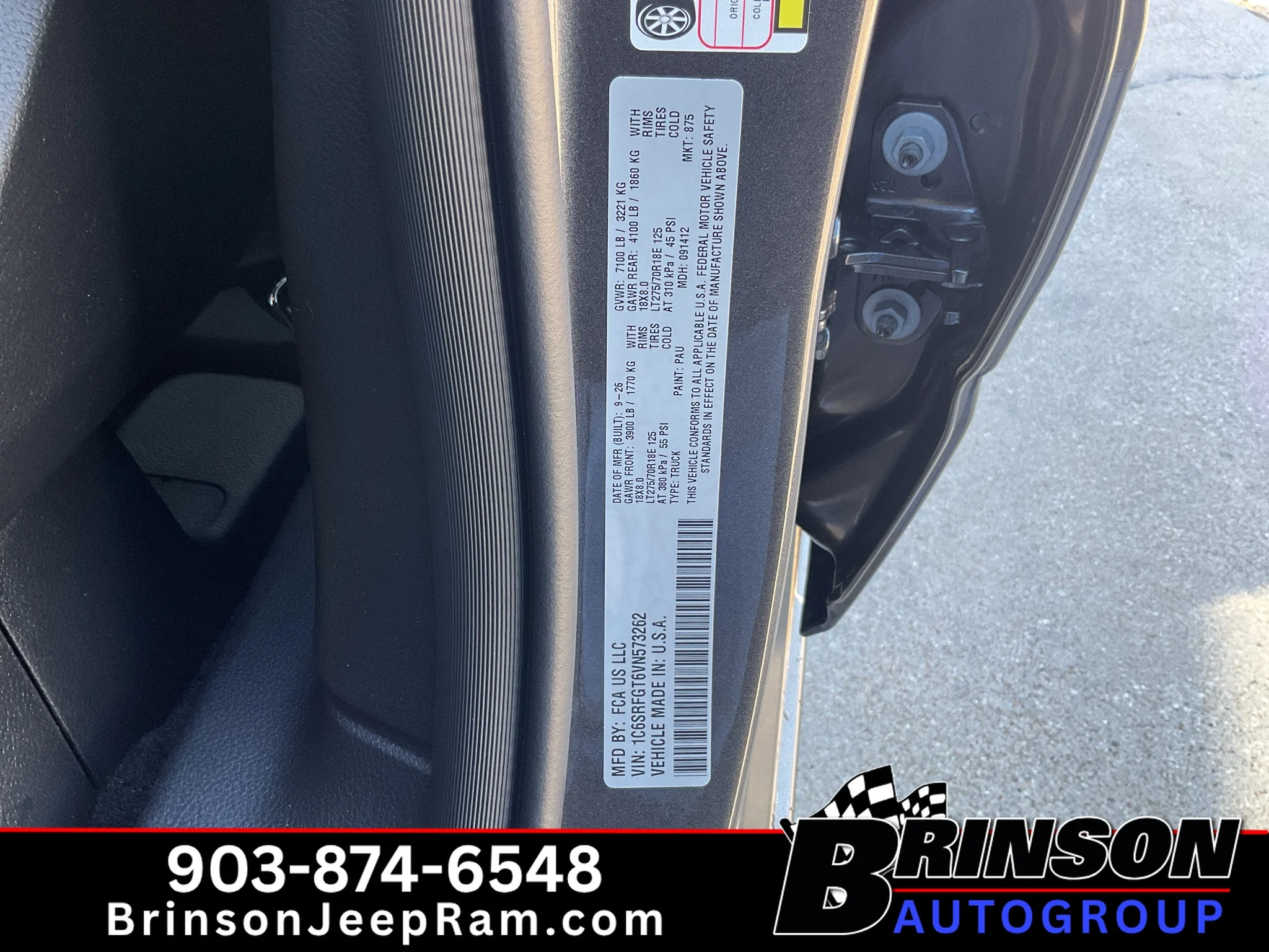 New 2027 Granite Crystal Metallic Clearcoat Ram Warlock image 19