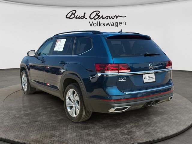 Certified Used 2023 Tourmaline Blue Metallic Volkswagen 3.6L V6 SE w/Technology image 3