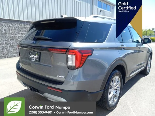 Certified Used 2025 Carbonized Gray Metallic Ford  image 3