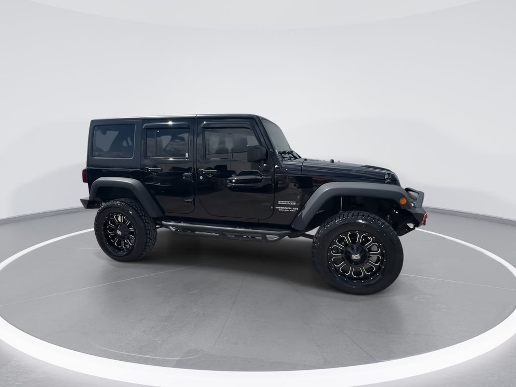 Used 2015 Black Jeep Unlimited Sport image 9