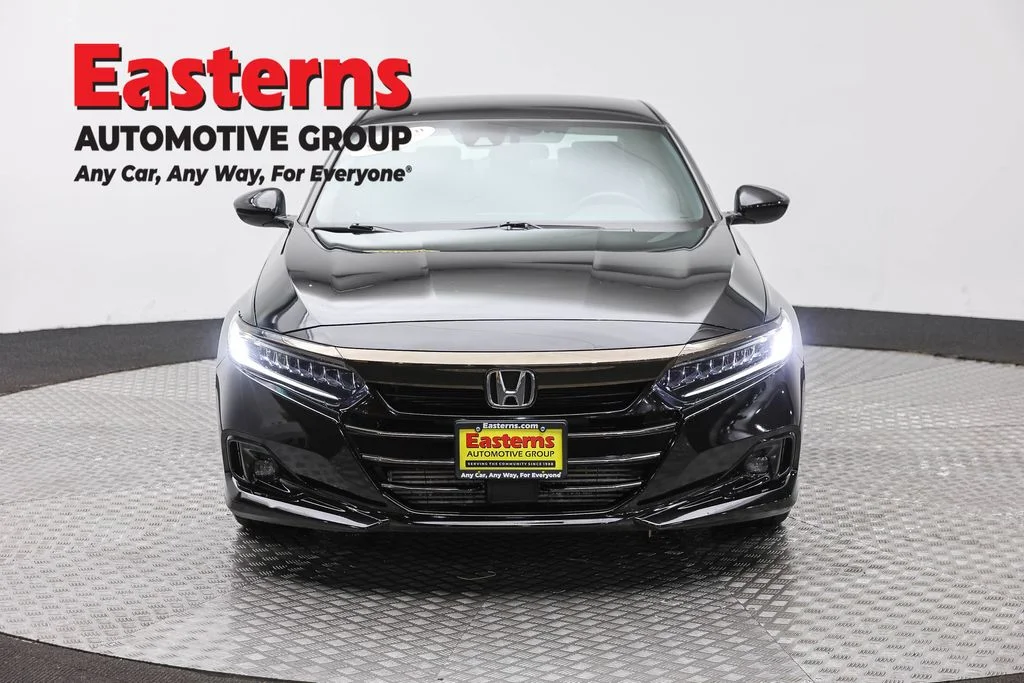 Used 2021 Black Honda Sport image 2