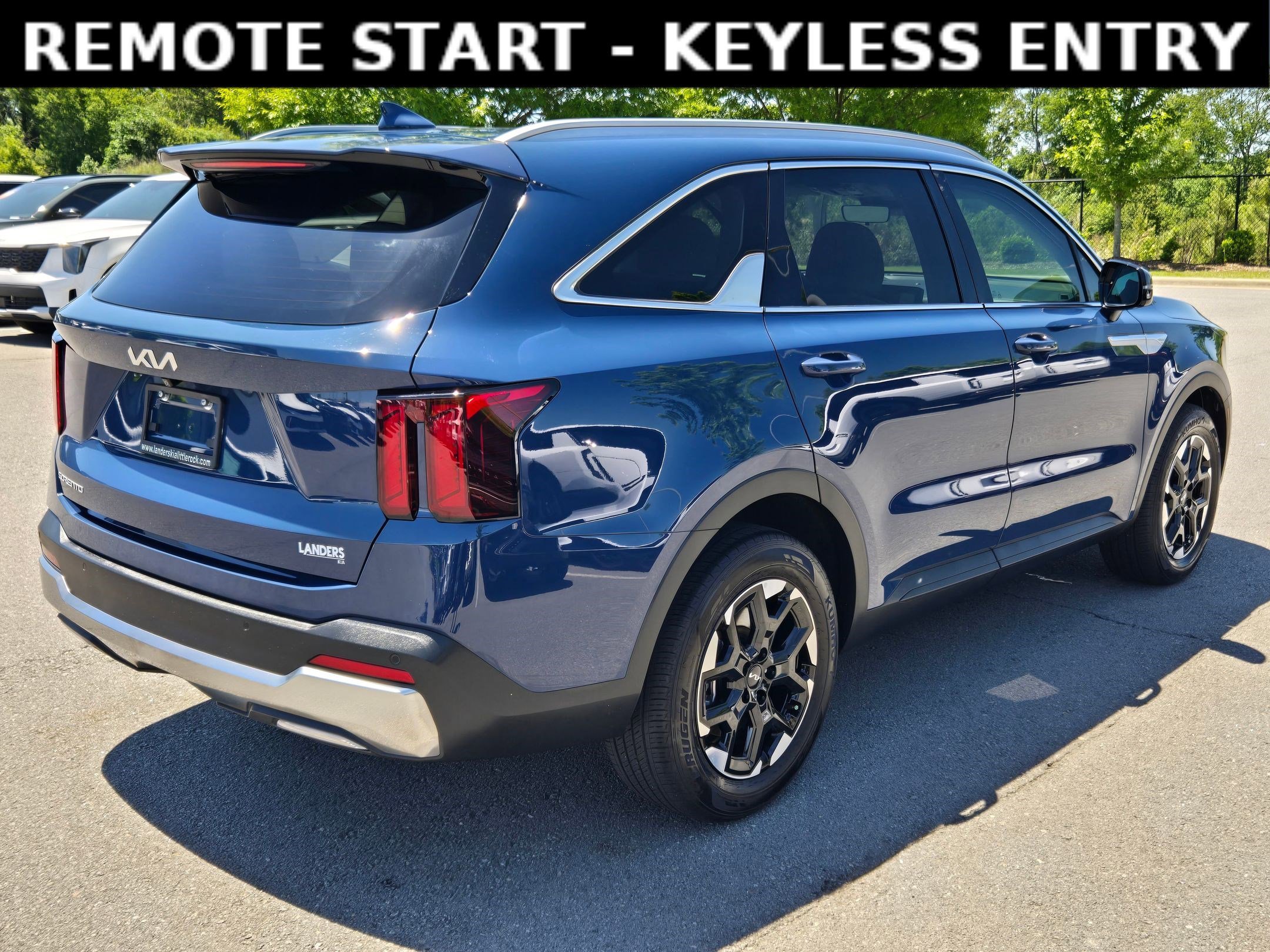 Used 2025 Midnight Lake Blue Kia S image 7