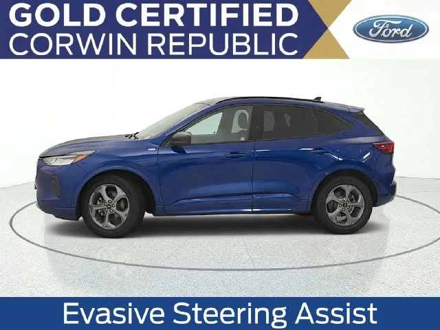 Certified Used 2023 Blue Metallic Ford ST-Line image 2