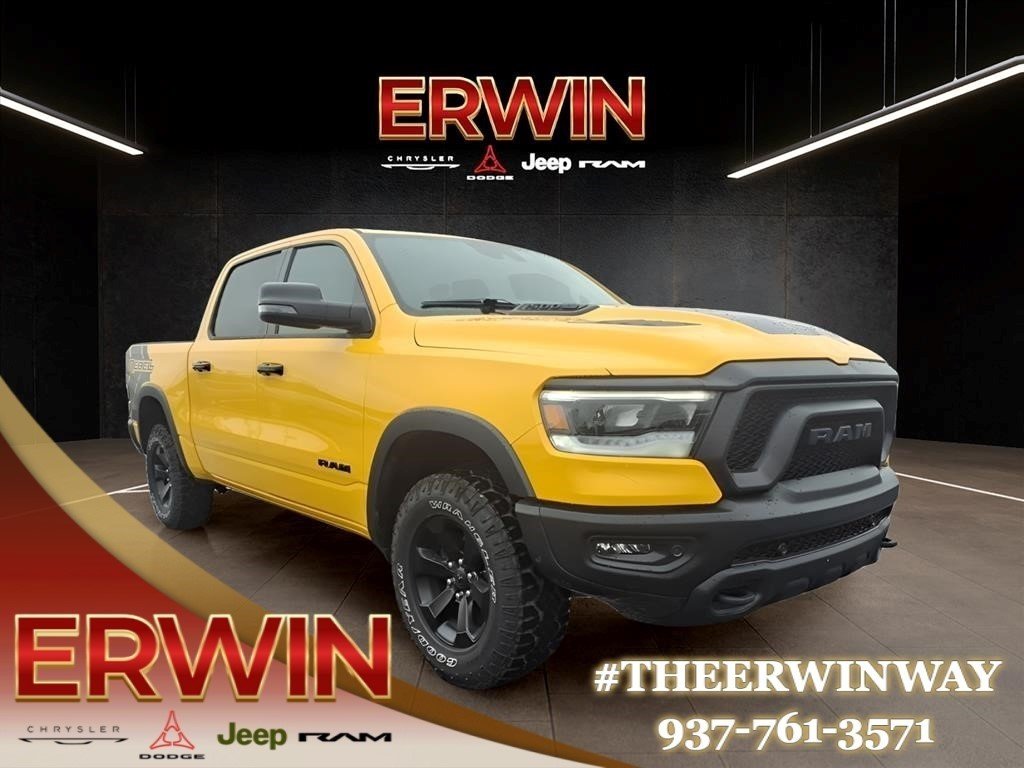 Certified Used 2023 Baja Yellow Clear Coat RAM Rebel image 1