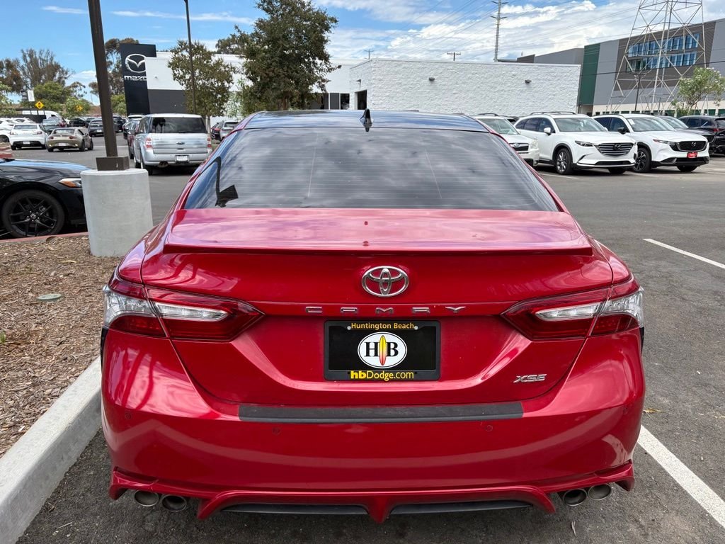 Used 2019 Red Toyota XSE V6 image 7