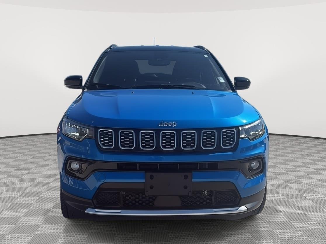 Used 2024 Hydro Blue Pearlcoat Jeep Limited image 3
