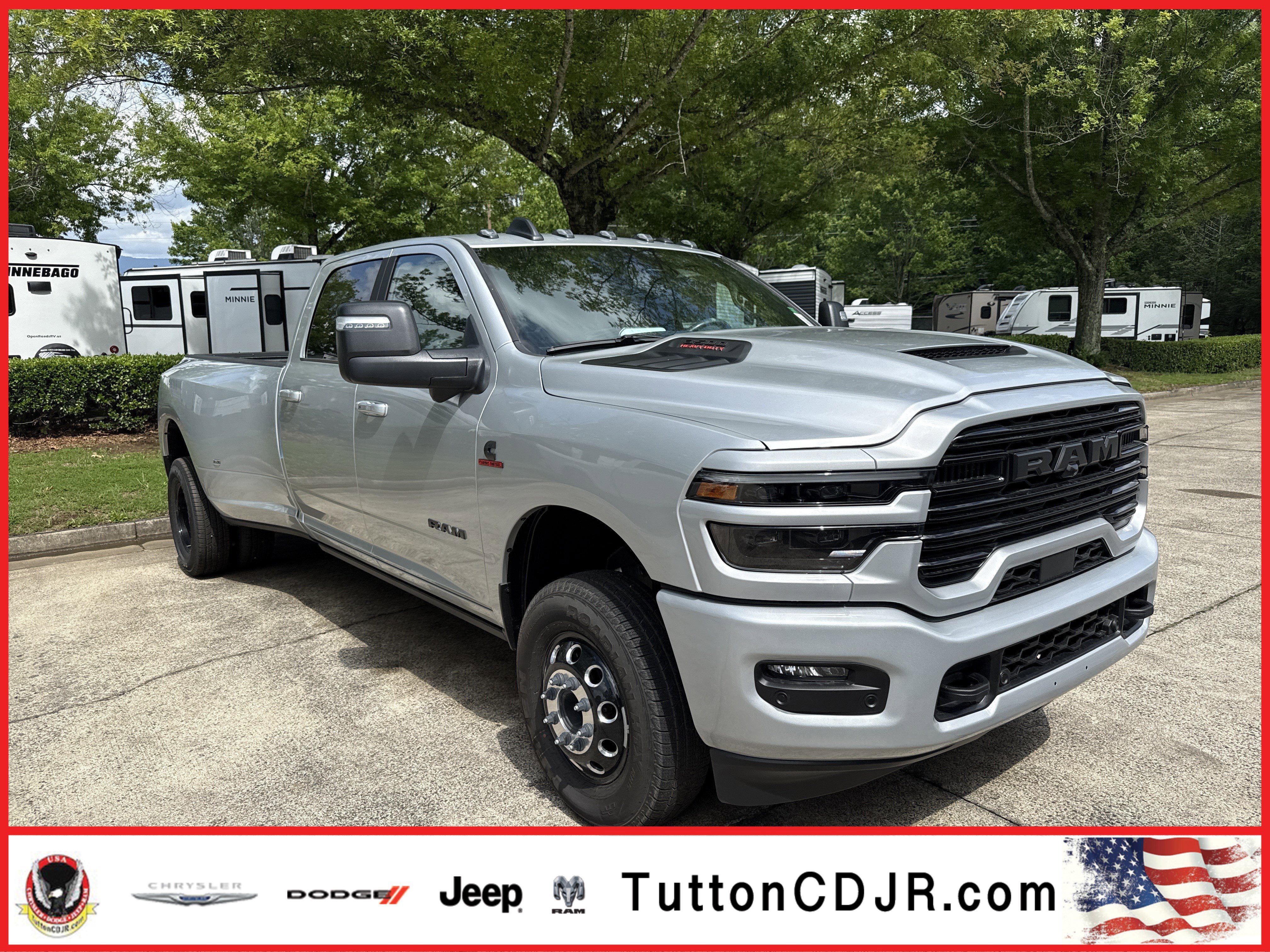 New 2026 Silver Zynith RAM Laramie image 1