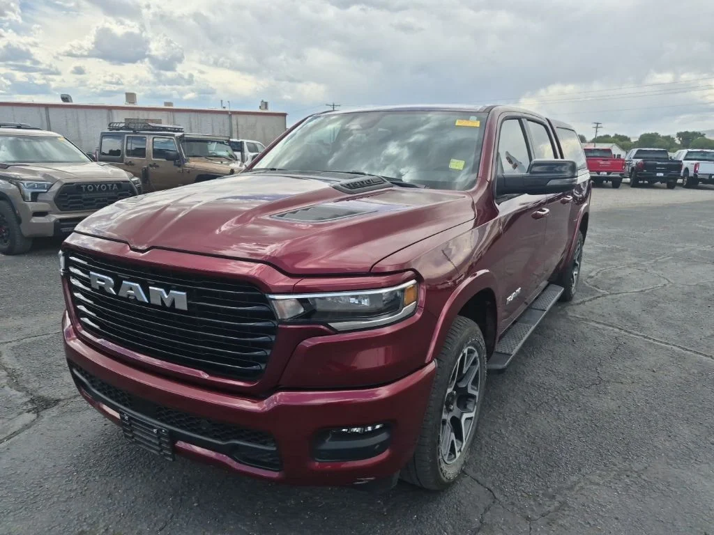 Used 2025 Delmonico Red Pearlcoat Ram Laramie image 3