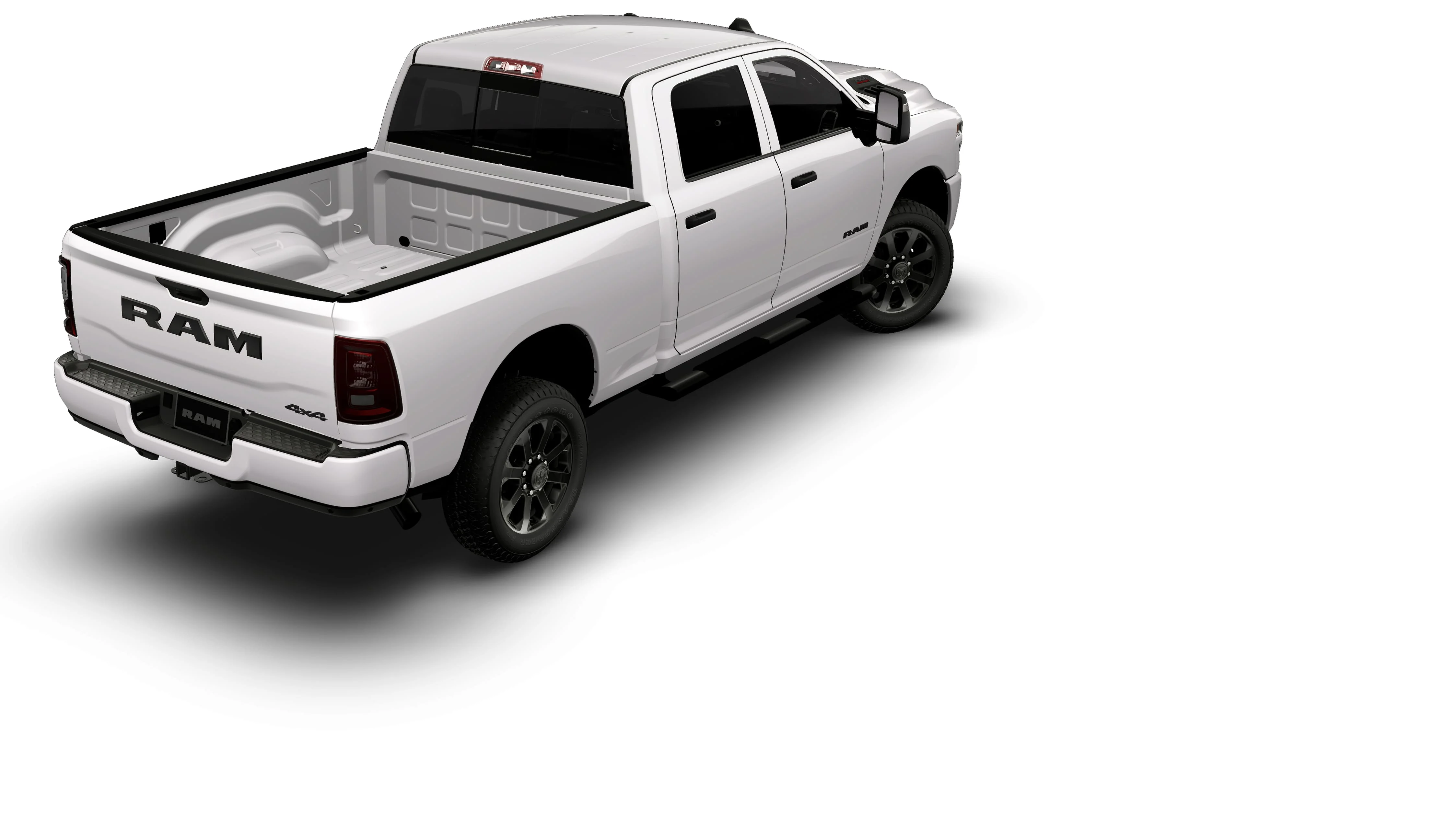 New 2026 Bright White Clear-Coat Exterior Paint RAM  image 14