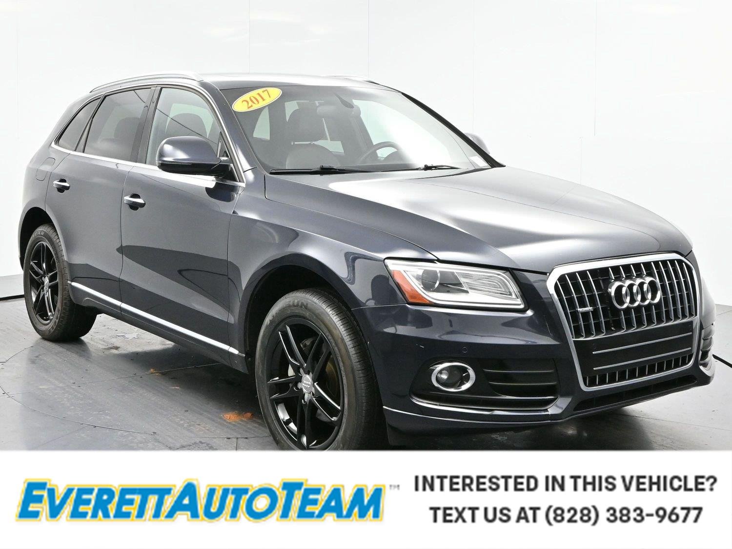 Used 2017 Moonlight Blue Metallic Audi Premium Plus image 1