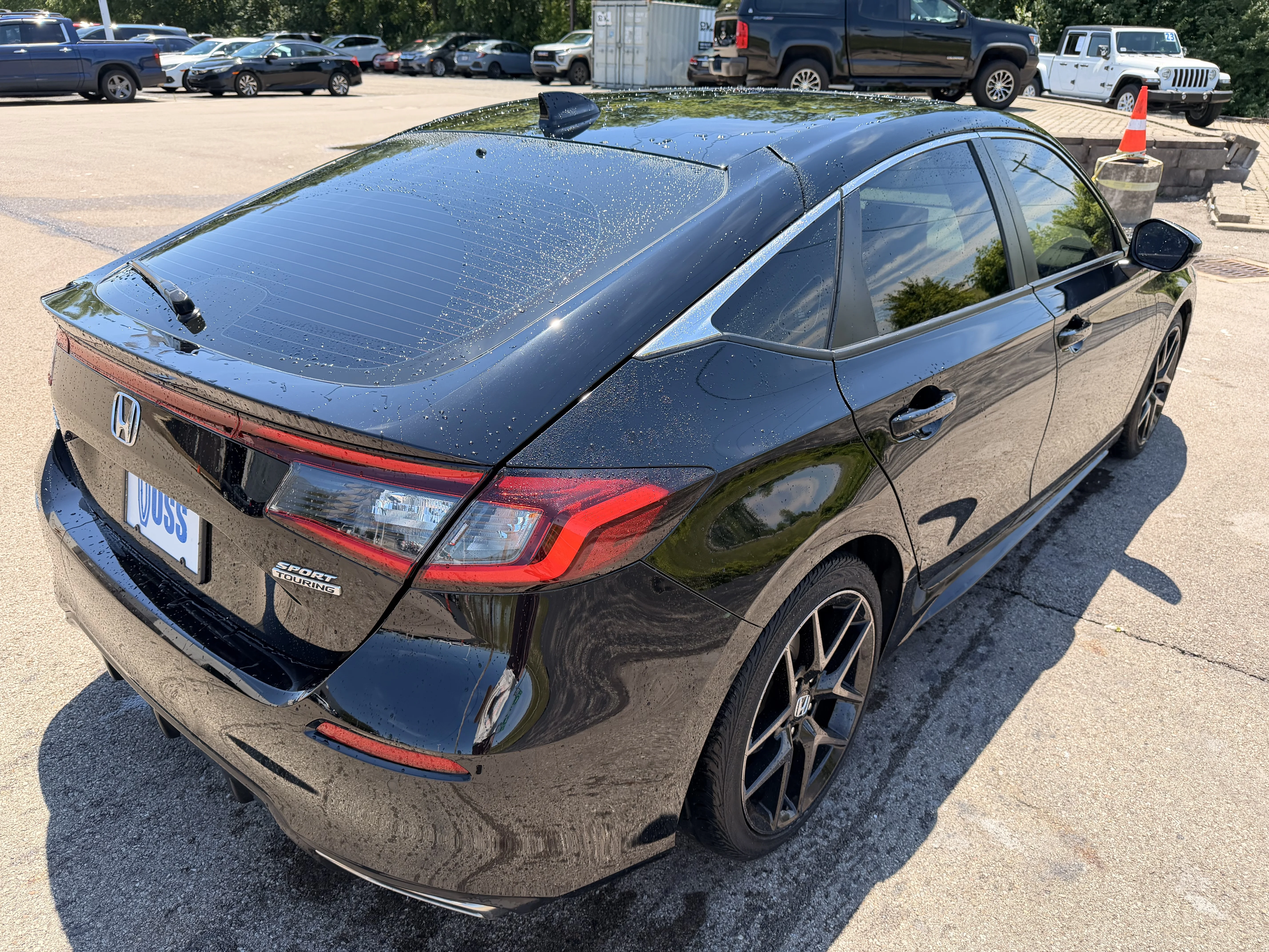 Certified Used 2024 Crystal Black Pearl Honda Sport Touring image 3