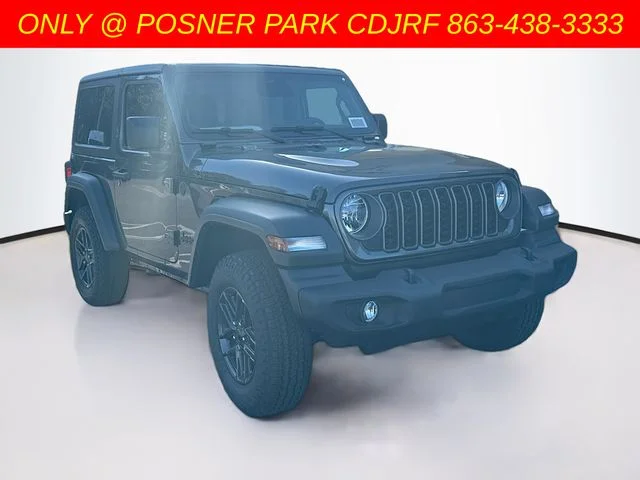 New 2026 Granite Crystal Metallic Clearcoat Jeep Sport S image 3