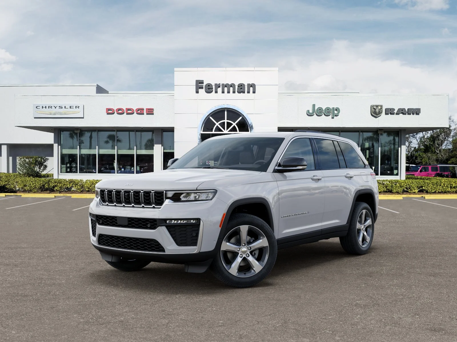 New 2026 Bright White Clear-Coat Exterior Paint Jeep Limited image 35