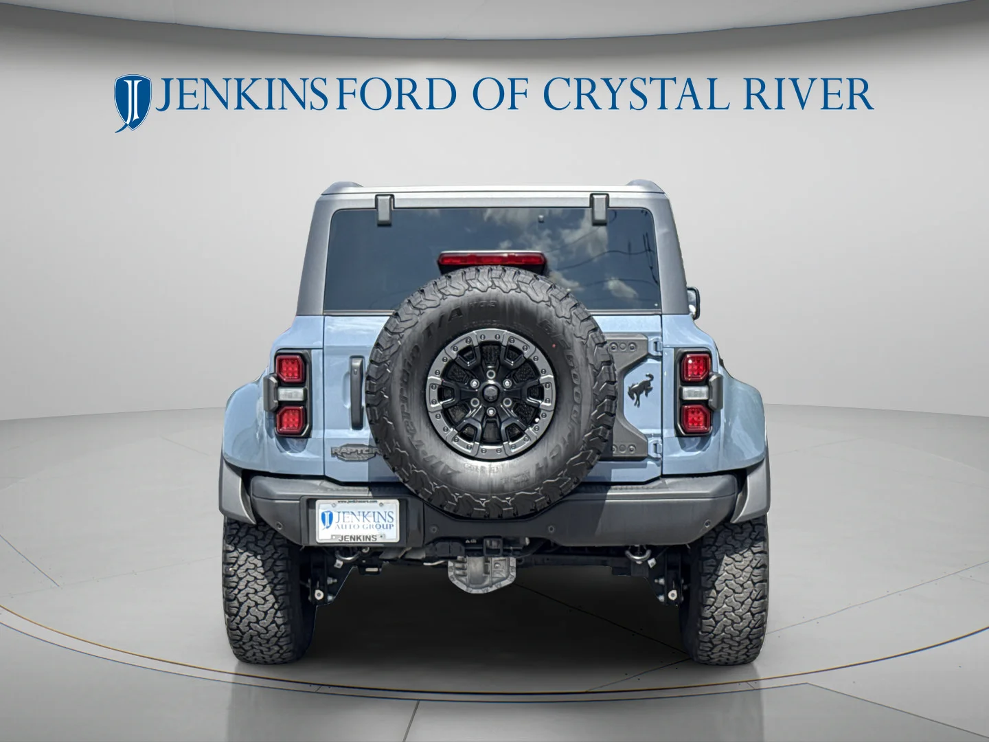 Used 2024 Azure Gray Metallic Tri-Coat Ford Raptor image 5