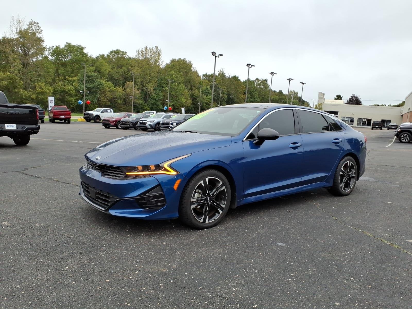 Used 2021 Sapphire Blue Kia GT-Line image 3