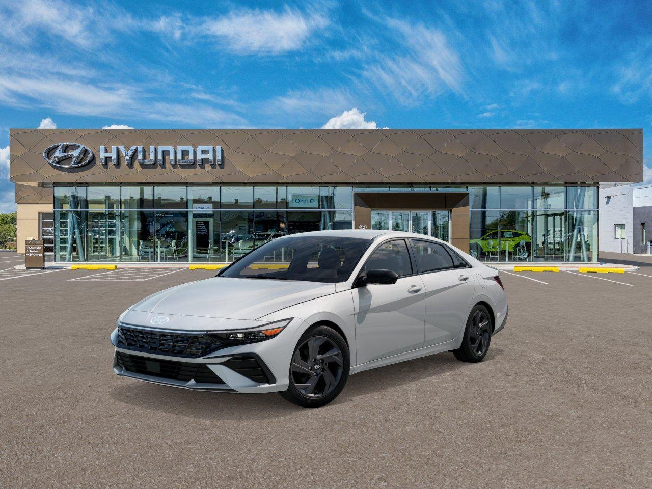 New 2026 Serenity White Hyundai SEL Sport image 1