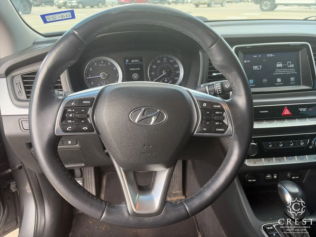 Used 2018 Machine Gray Hyundai SEL image 15