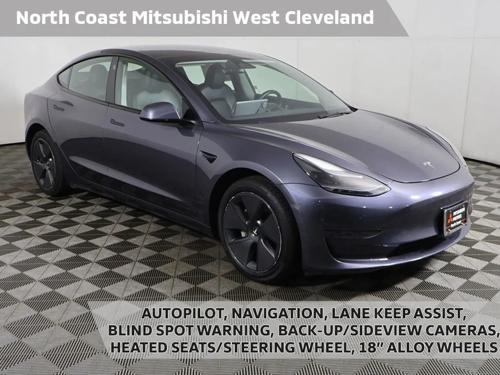 Used 2023 Gray Tesla Base image 1