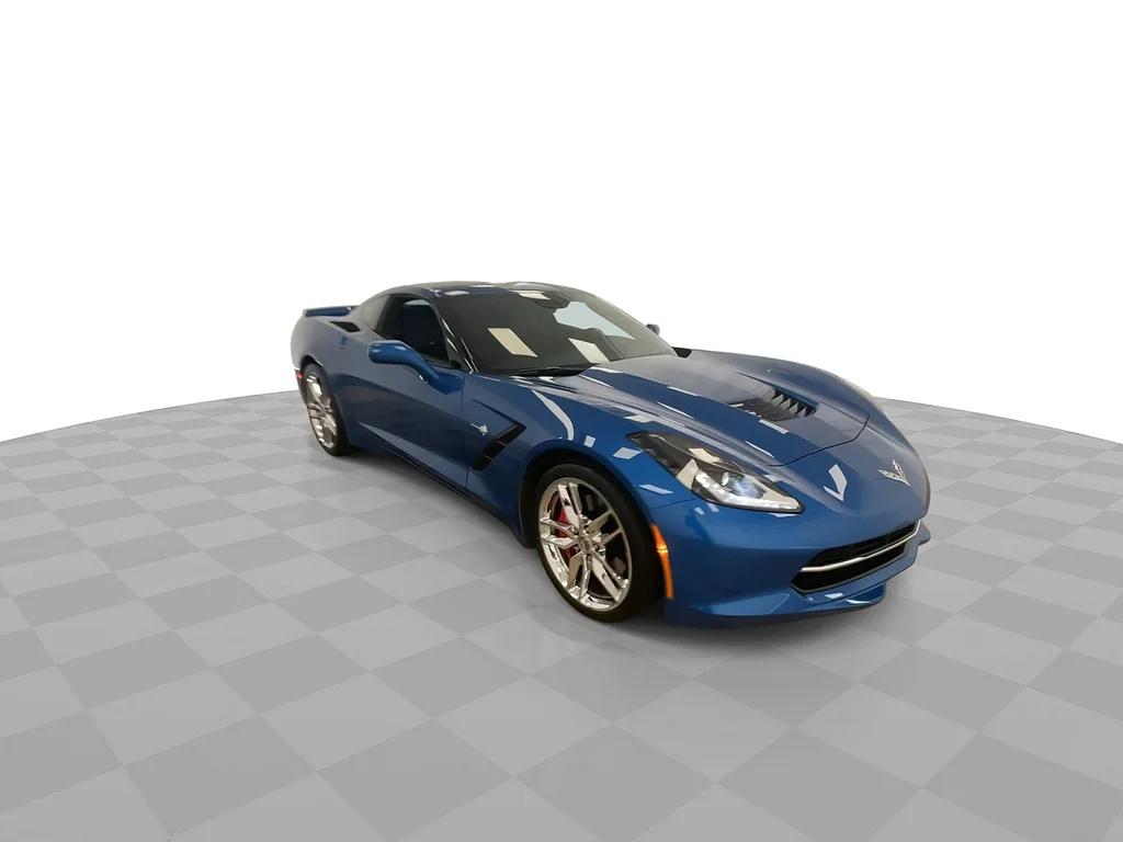 Used 2015 BLUE Chevrolet Stingray Z51 image 3
