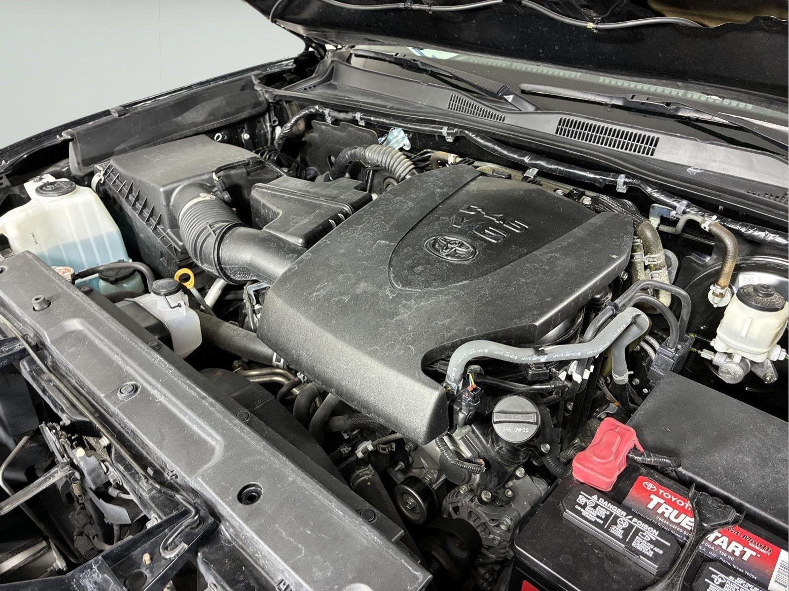 Used 2021 Midnight Black Metallic Toyota TRD Sport image 36