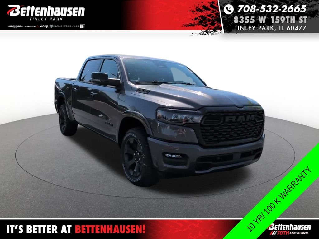 New 2026 Granite Crystal Metallic Clear-Coat Exterior Paint RAM BIG HORN image 3