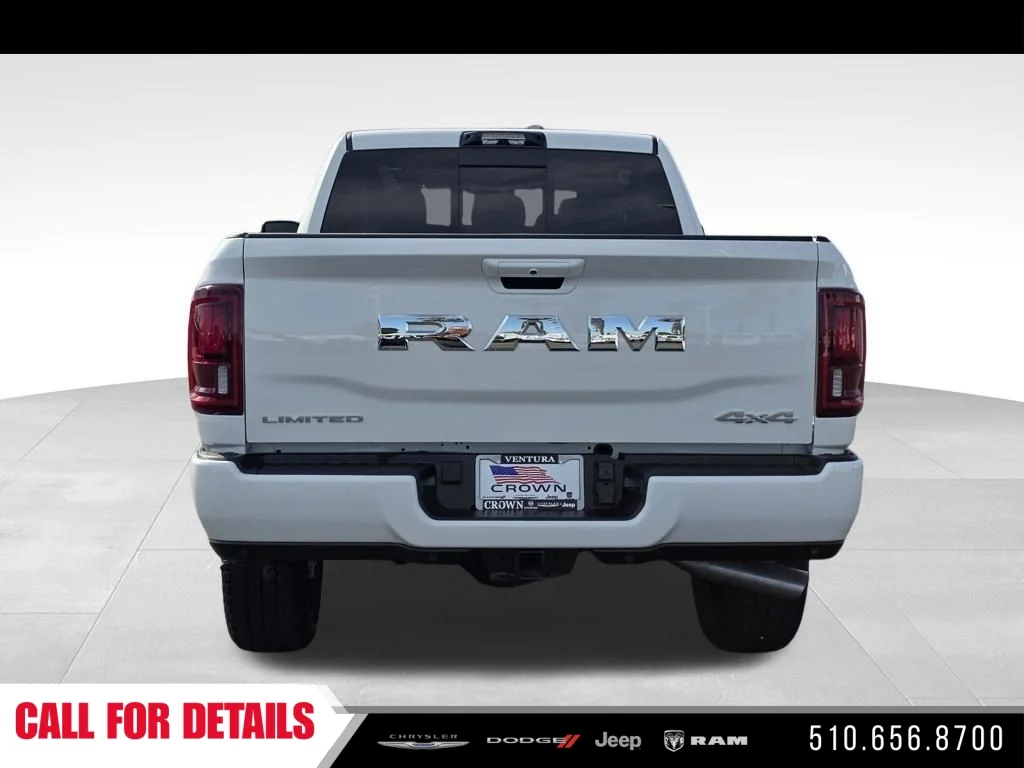 New 2026 Bright White Clear-Coat Exterior Paint RAM Limited image 6
