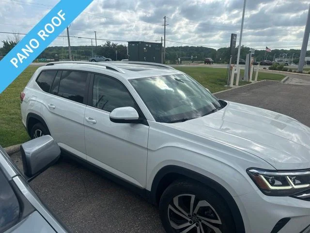 Certified 2023 Volkswagen Atlas SEL with VIN 1V2BR2CA3PC550086 for sale in Inver Grove Heights, Minnesota