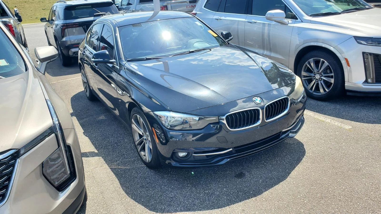 Used 2017 Black Sapphire Metallic BMW 330i image 2