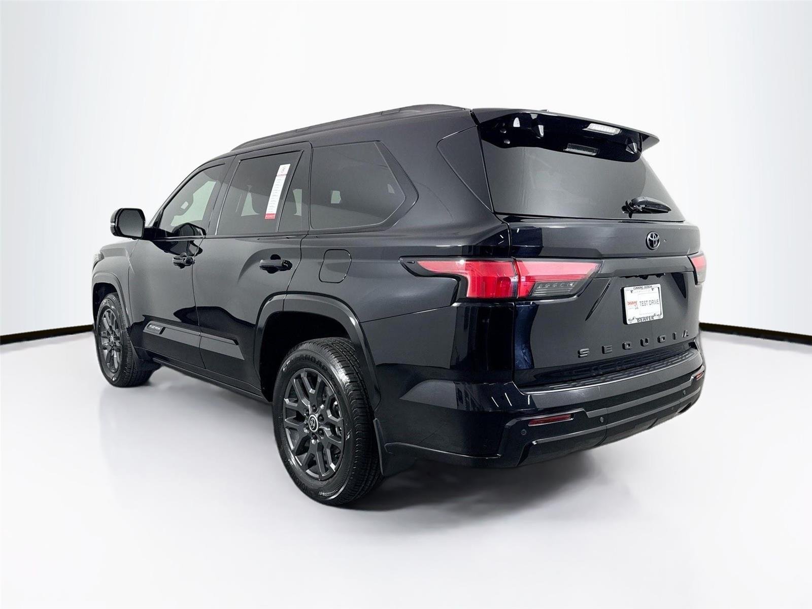Certified Used 2024 Midnight Black Metallic Toyota Platinum image 13