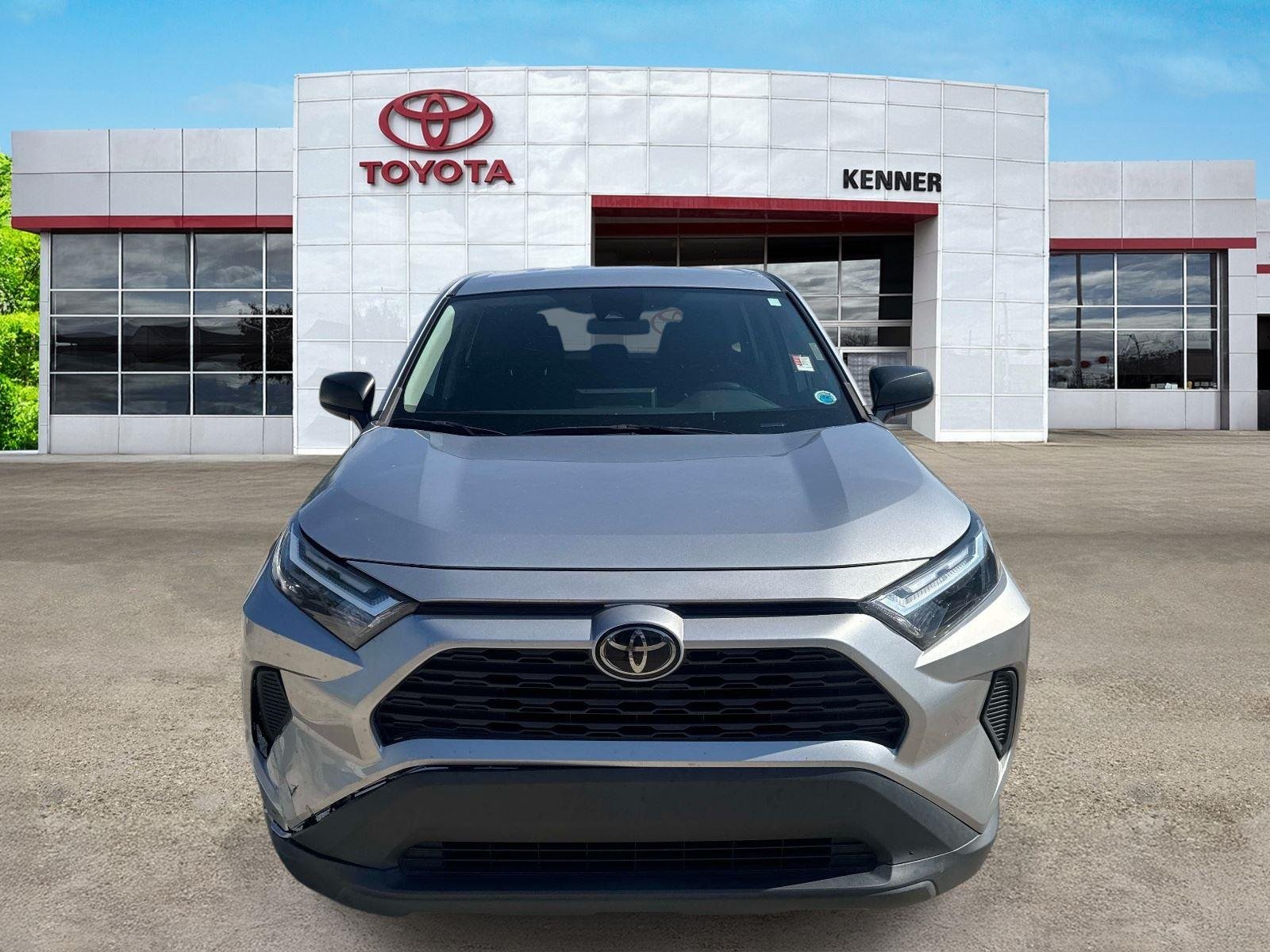 Used 2023 Silver Sky Metallic Toyota LE image 2