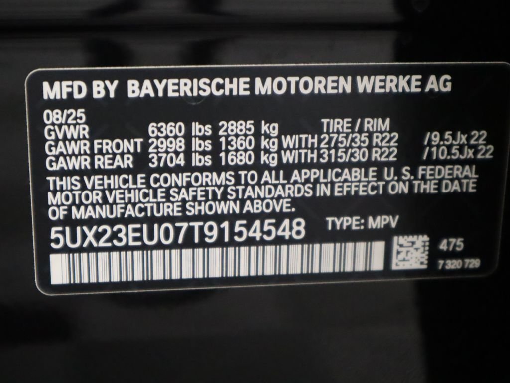 Used 2026 Black Sapphire Metallic BMW xDrive40i image 35