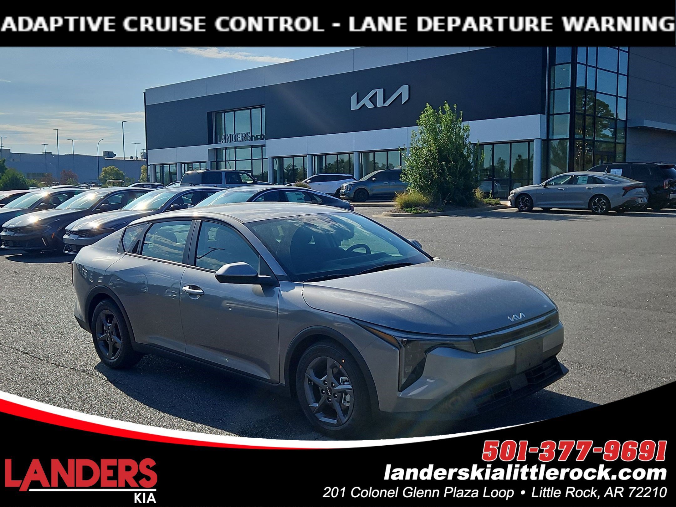New 2026 Steel Gray Kia LXS image 1