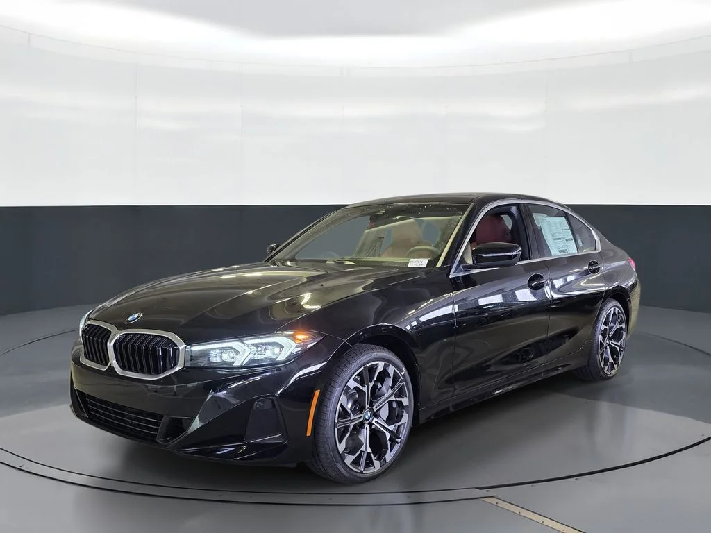 New 2026 Jet Black BMW 330i image 1
