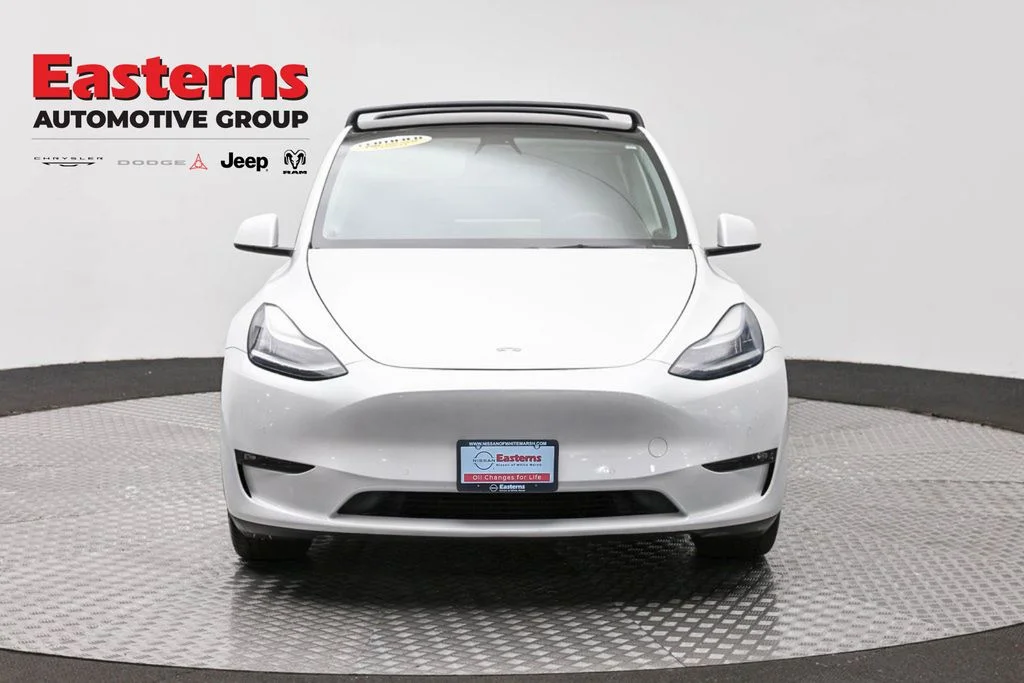 Used 2021 Tesla Model Y Long Range with VIN 5YJYGDEE7MF185648 for sale in Camp Springs, MD