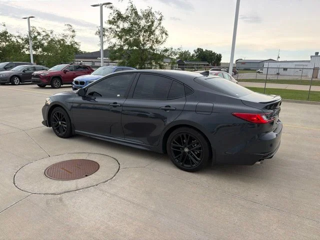 Used 2025 Black Toyota SE image 2
