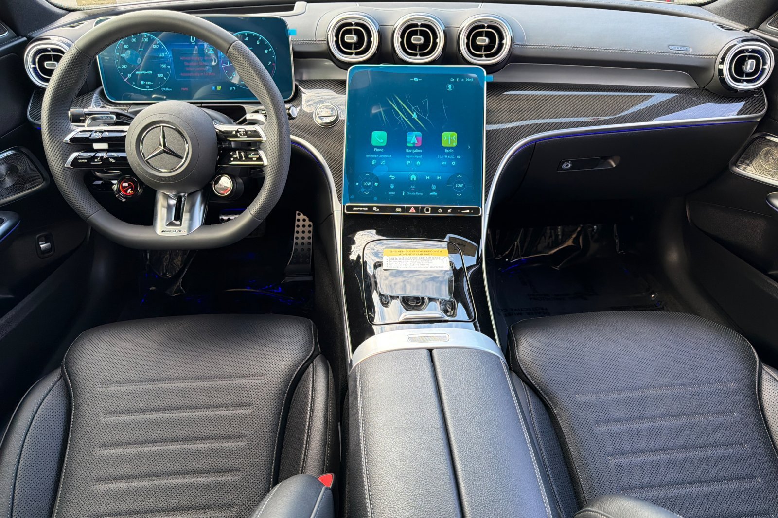 New 2026 Polar White Mercedes-Benz C 43 AMG® image 2