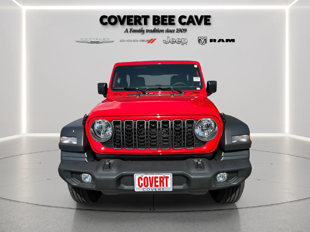 New 2026 Firecracker Red Clear-Coat Exterior Paint Jeep Sport image 4