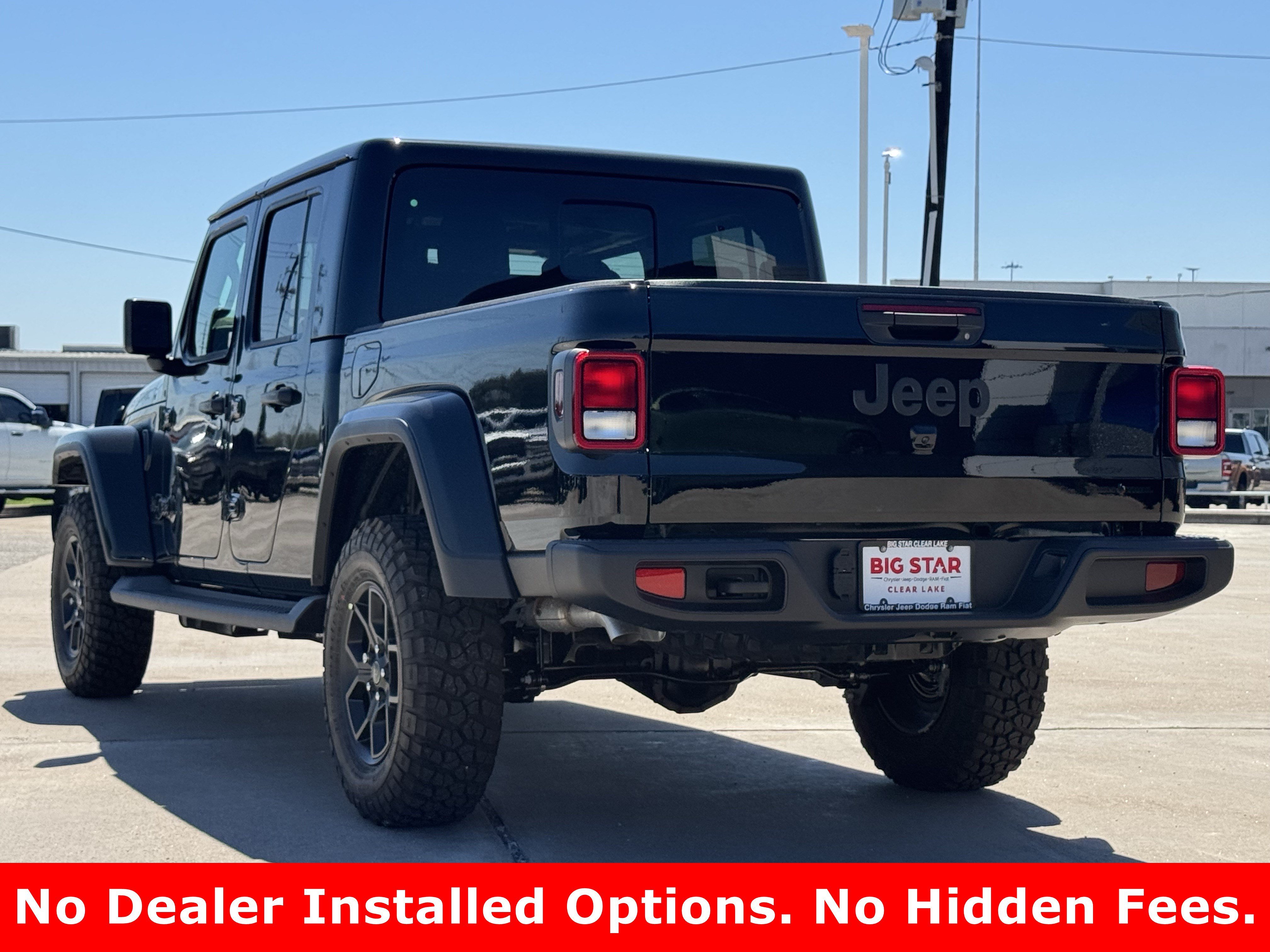 New 2026 Black Clear-Coat Exterior Paint Jeep Texas Trail image 7