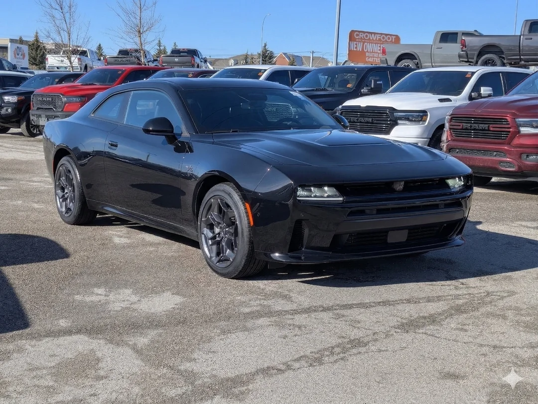 New 2026 Black Dodge R/T - - AWD - Blacktop Package - Driver Convenience Group - 3.0L Hurricane SO Twin Turbo & More! image 2