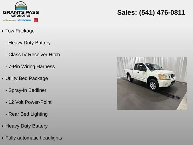 Used 2008 Blizzard Pearl Nissan PRO-4X image 6