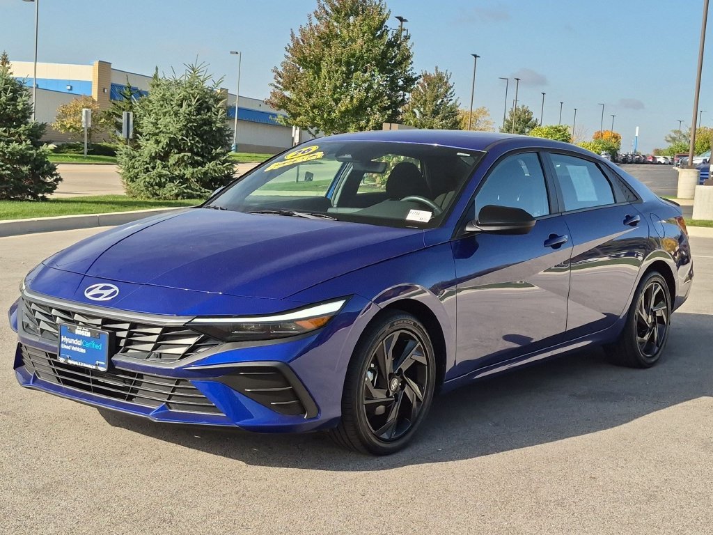 Certified Used 2026 Blue Hyundai SEL Sport image 3